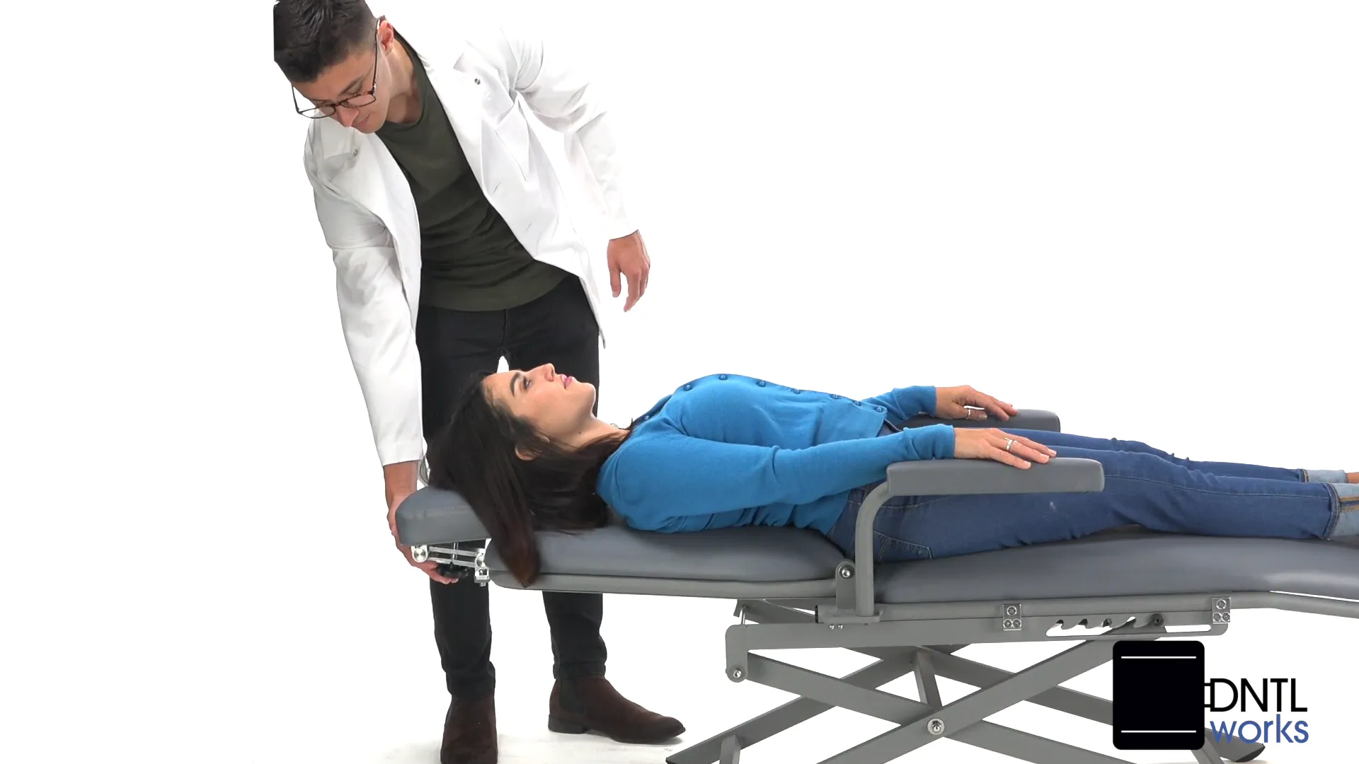 Basic Portable Patient Chair with Scissors Base
