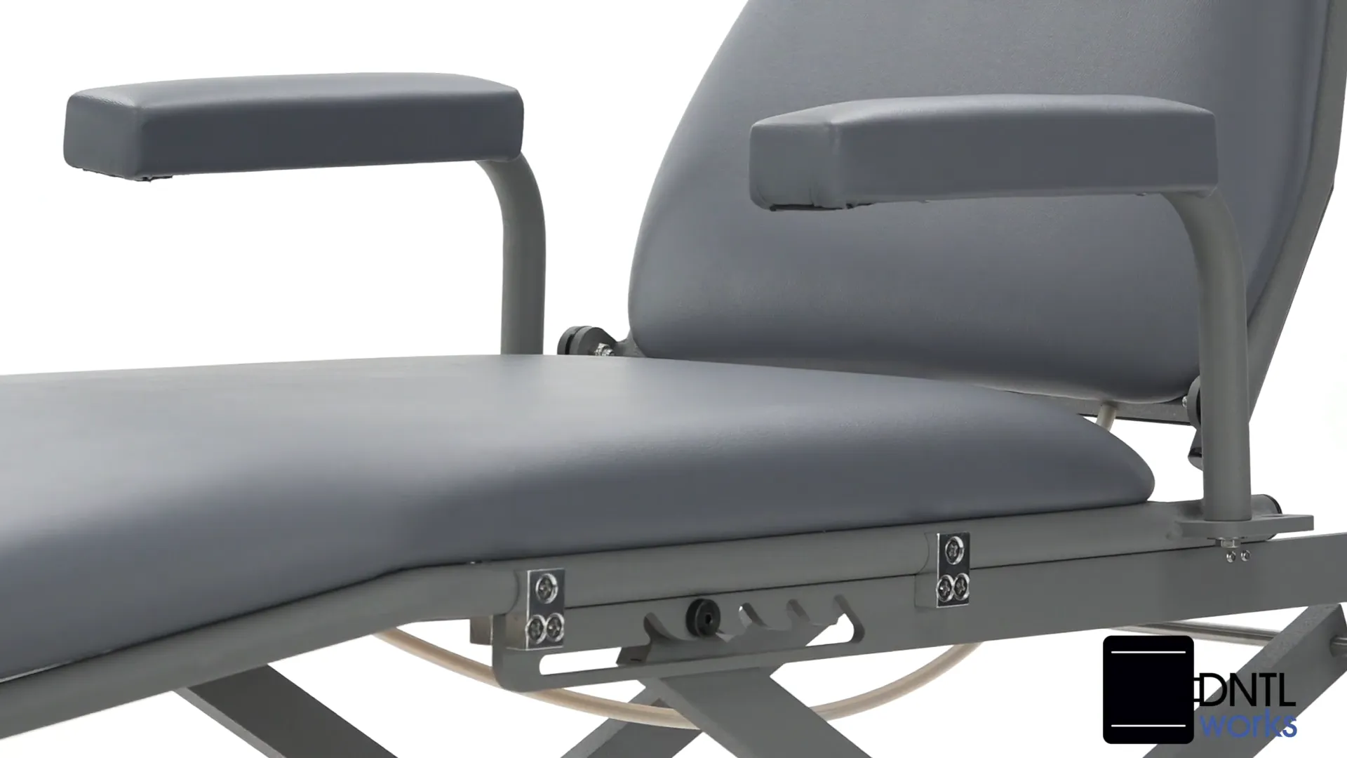 Basic Portable Patient Chair with Scissors Base