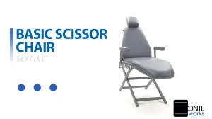 Basic Portable Patient Chair with Scissors Base