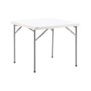 Basics Poly Folding Square Table