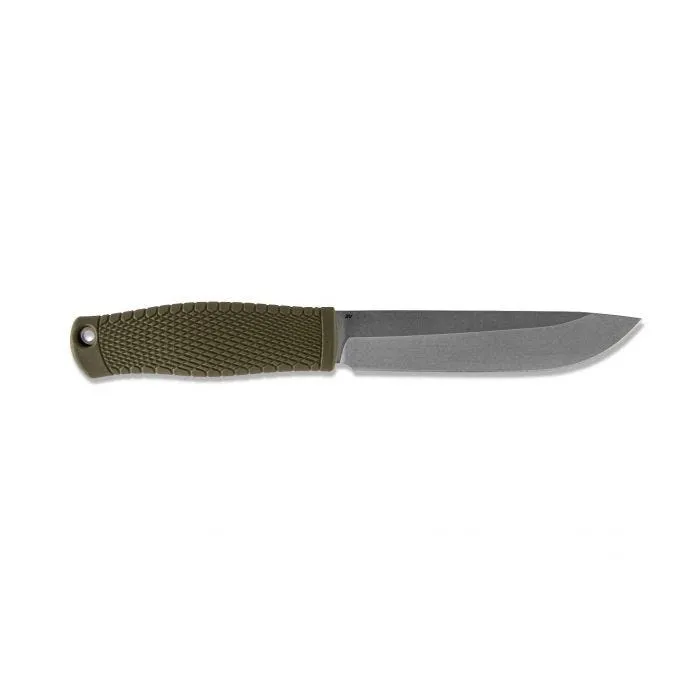 Benchmade 202 Leuku Ranger Green 5.19" CPM-3V (60-62) Fixed Blade Knife