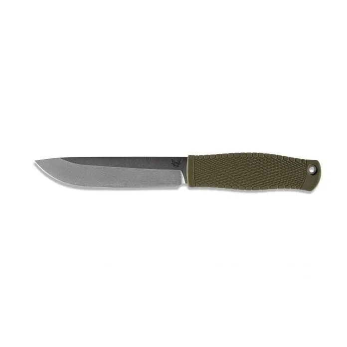 Benchmade 202 Leuku Ranger Green 5.19" CPM-3V (60-62) Fixed Blade Knife