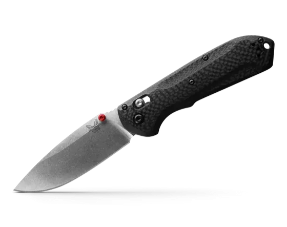 Benchmade 560-03 Freek Carbon Fiber 3.6" Drop-Point Stainless Steel Blade Folding Pocket Knife