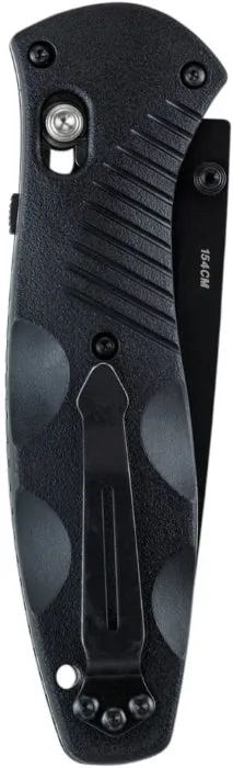 Benchmade 580BK Original Barrage Black Blade Drop Point Folding Knife