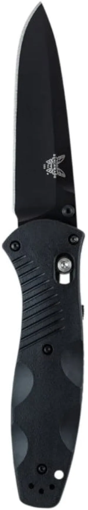 Benchmade 580BK Original Barrage Black Blade Drop Point Folding Knife