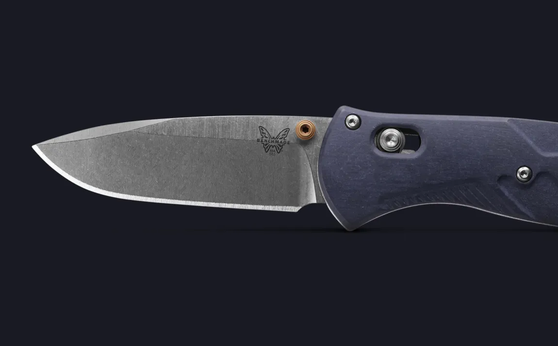 Benchmade 585-03 Mini Barrage Blue Canyon Richlite 2.91" Satin Pocket Folding Knife