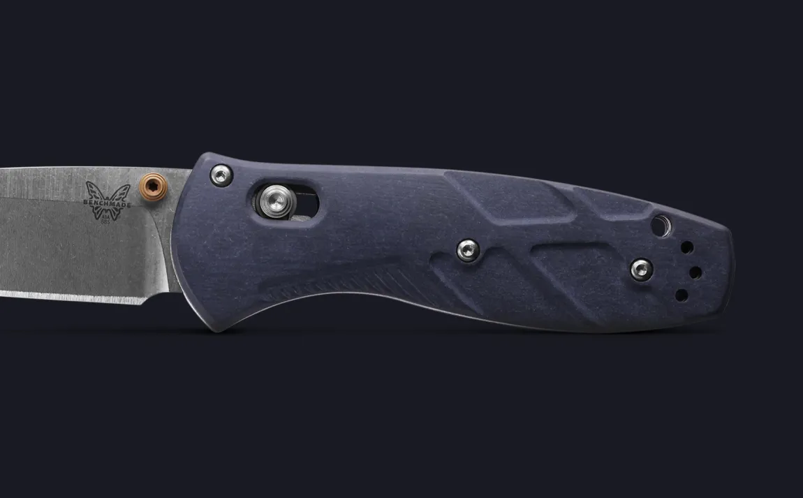 Benchmade 585-03 Mini Barrage Blue Canyon Richlite 2.91" Satin Pocket Folding Knife