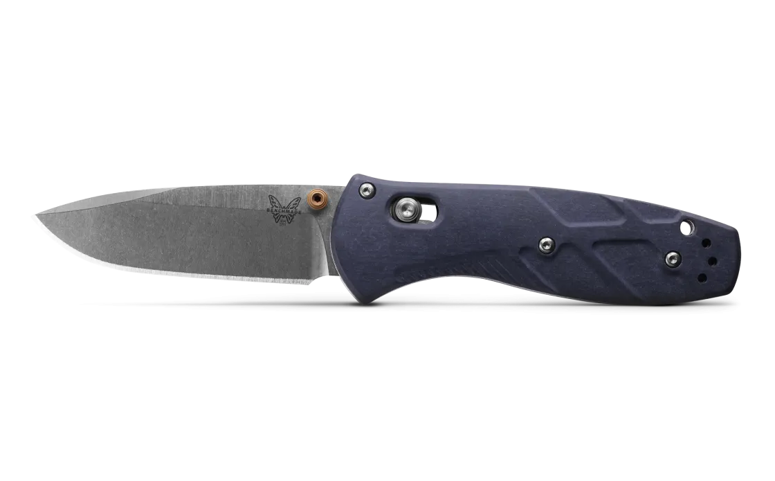Benchmade 585-03 Mini Barrage Blue Canyon Richlite 2.91" Satin Pocket Folding Knife
