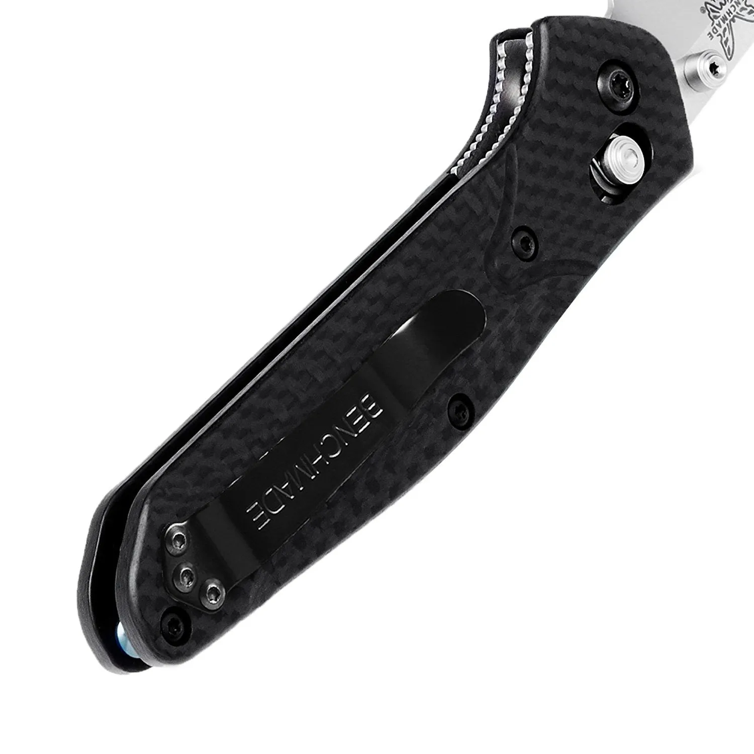 Benchmade - 940S-1 Knife, Reverse Tanto, Carbon Fiber Handle