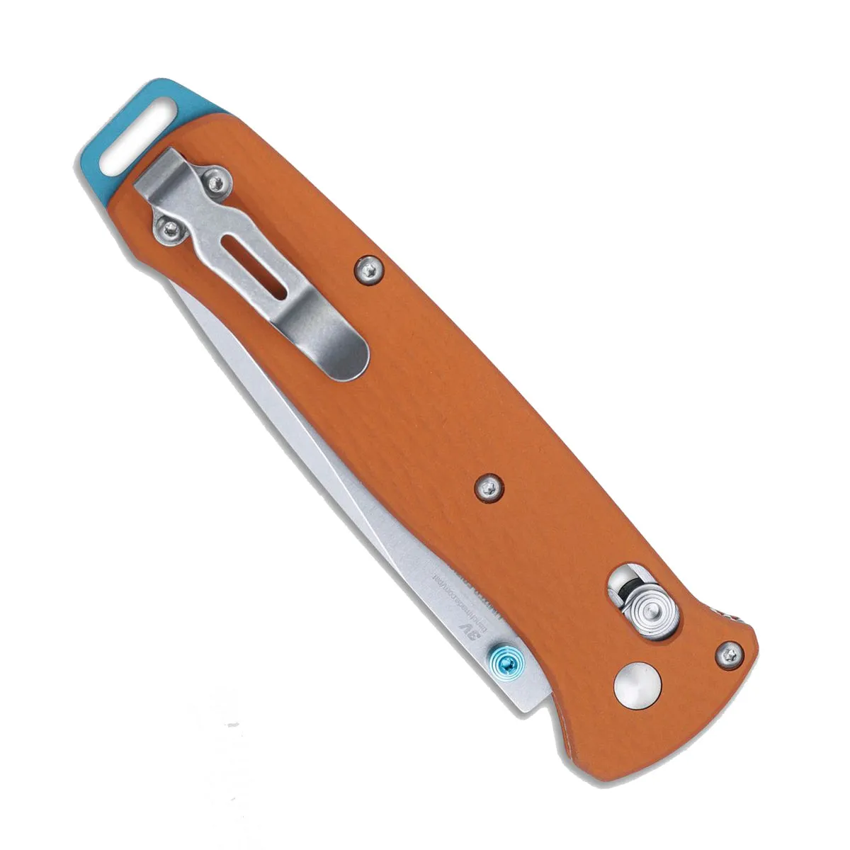 Benchmade Bailout Orange 3.38" Tanto Plain Edge 537-2301 Limited Edition Pocket Knife (537-2301)