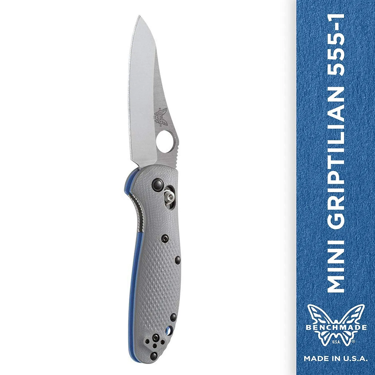 Benchmade PARDUE, MINI GRIPTILIAN, AXS, HOLE 555 SERIES Knife