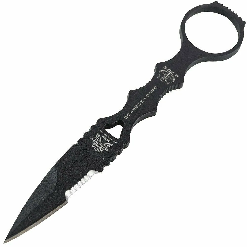 Benchmade SOCP SPEAR POINT, FB, SHEATH