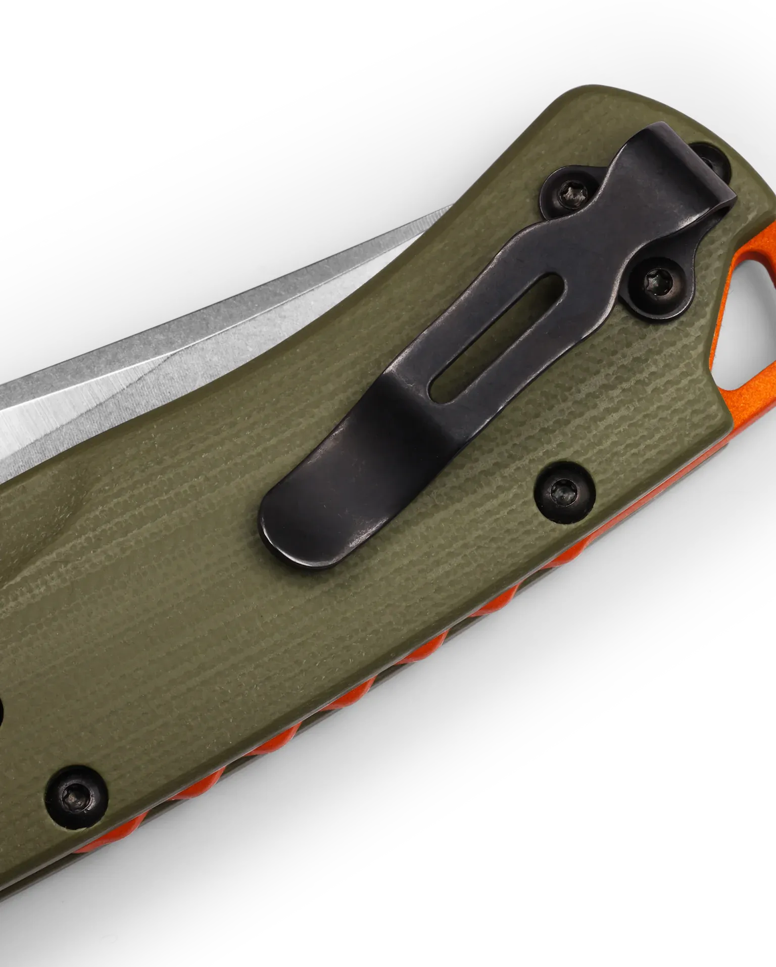 Benchmade Taggedout 15536 OD Green G10 3.5" S45VN Clip Point Plain Edge Pocket Knife