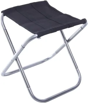 BESPORTBLE Outdoor Rest Seat Folding Stool Aluminum Alloy Easy Setup Portable BBQ Seat Compact Camping Chair for All Activities
