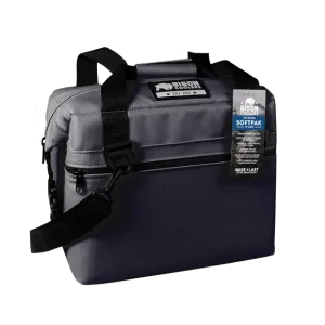 Bison Coolers 12-Can, XD Series Gunmetal SoftPak Cooler Bag