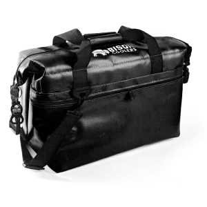 Bison Coolers 24-Can Black Softpak Cooler Bag