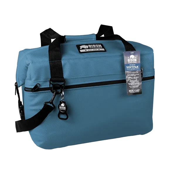 Bison Coolers 24-Can, XD Series Marlin (Blue) SoftPak Cooler Bag