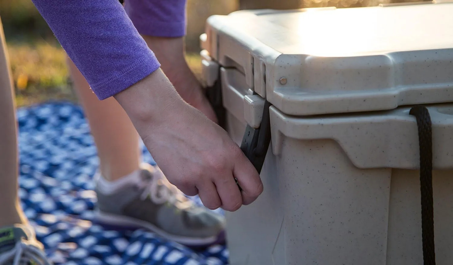 BISON COOLERS Rotomolded Cooler Extreme Engineered Durability with Hard Shell, Lid and Liner | Long Lasting Ice Chest with Double Insulated Walls | Made in The USA