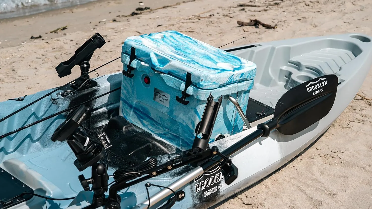 BKC 20L/45L Rotomolded Insulated Cooler, 3 Day Ice Cooler, Ice Chest Great for Fishing, Boating, BBQ, Camping, Pincnic, and Other Outdoor Activities
