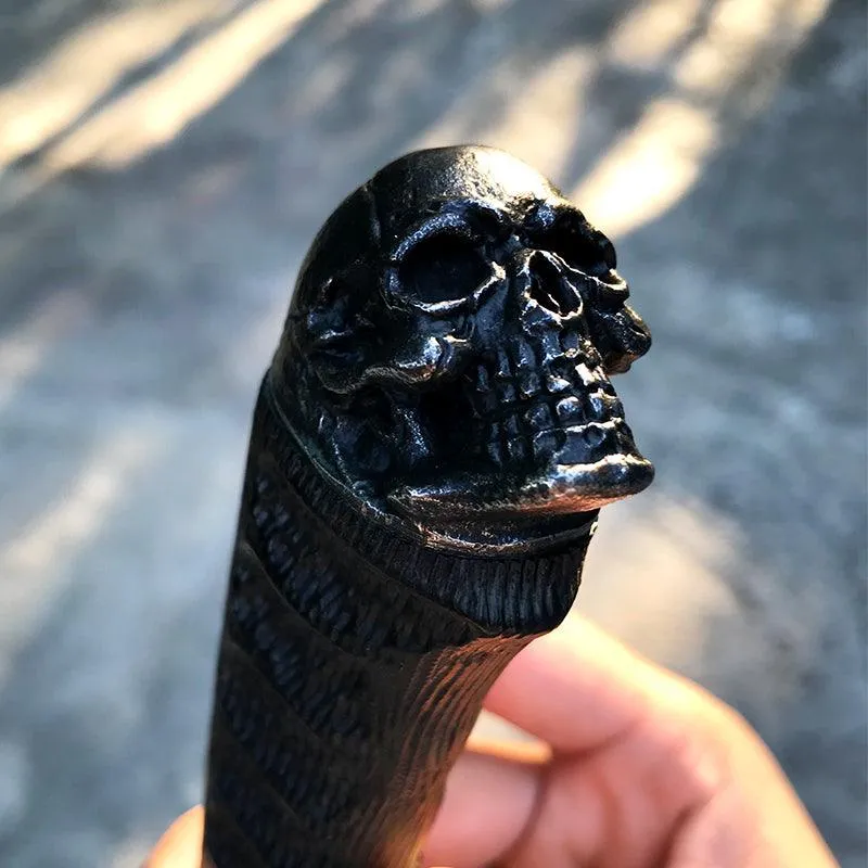 Black Knight Damascus Steel Outdoor Knife
