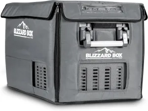 Blizzard Box 41QT Insulated Cover – Rugged Protection for Portable Fridge Freezers, Weatherproof & UV-Resistant, Extra Insulation for Off-Road, Trucking, RV, Overlanding & Camping Adventures