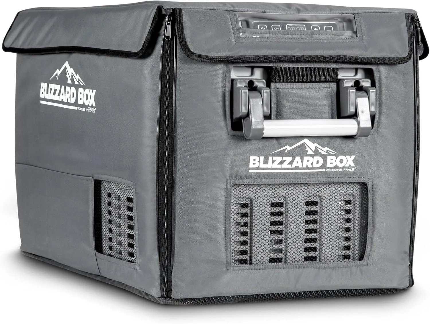 Blizzard Box 41QT Insulated Cover – Rugged Protection for Portable Fridge Freezers, Weatherproof & UV-Resistant, Extra Insulation for Off-Road, Trucking, RV, Overlanding & Camping Adventures