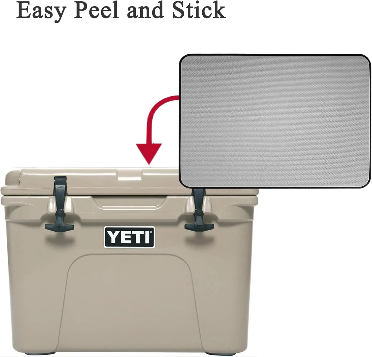 Boat Cooler Seat Cushion Soft Self-Ahesive Cooler Pad Accessory (Gray)