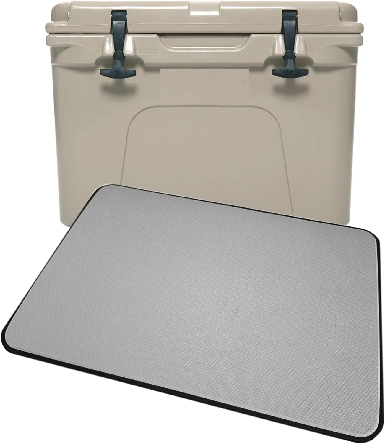Boat Cooler Seat Cushion Soft Self-Ahesive Cooler Pad Accessory (Gray)