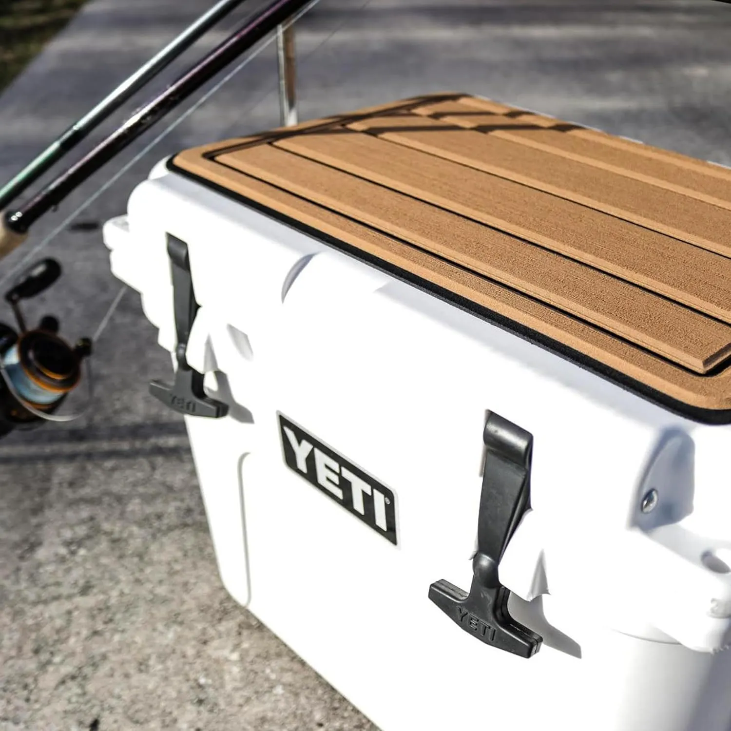 Boat Cooler Seat Cushion Soft Self-Ahesive Cooler Pad Accessory (Mocha)
