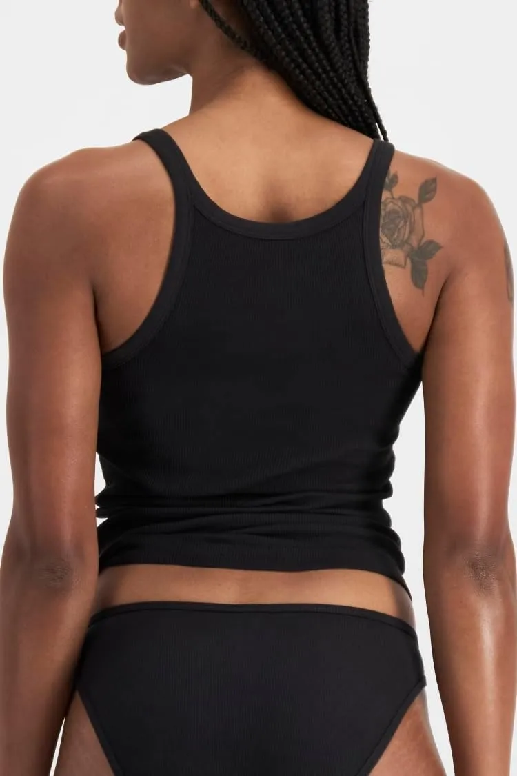 Bonds Soft Chesty Tank Top in Stretchy 100% Cotton Rib for Women, 2-Pack