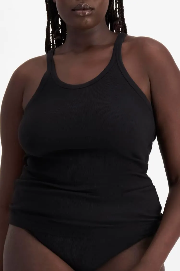 Bonds Soft Chesty Tank Top in Stretchy 100% Cotton Rib for Women, 2-Pack
