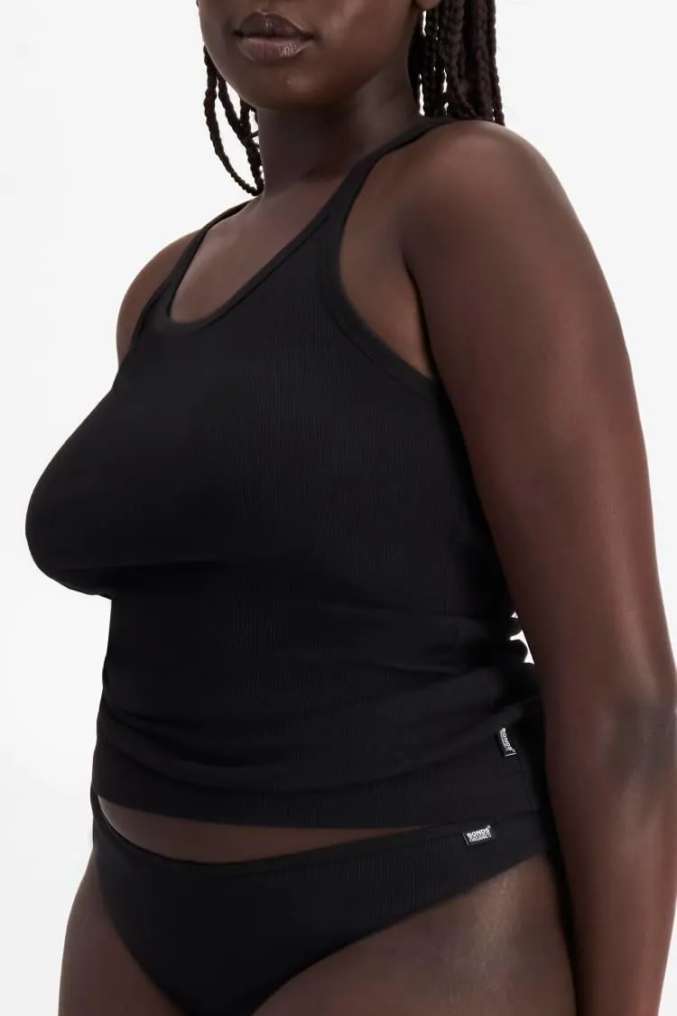 Bonds Soft Chesty Tank Top in Stretchy 100% Cotton Rib for Women, 2-Pack