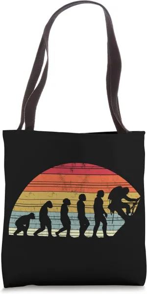 Boulders Evolution - Evolution Of Man Climbers Tote Bag