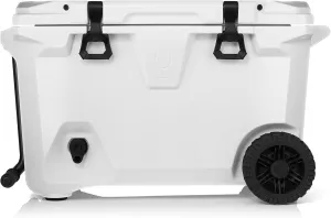 BrüMate BrüTank Wheeled Hard Cooler with Built-in Drink Dispenser Tank and Tap | Perfect for Beach, Tailgating, Drinks, Camping, Sports Games, Parties and More
