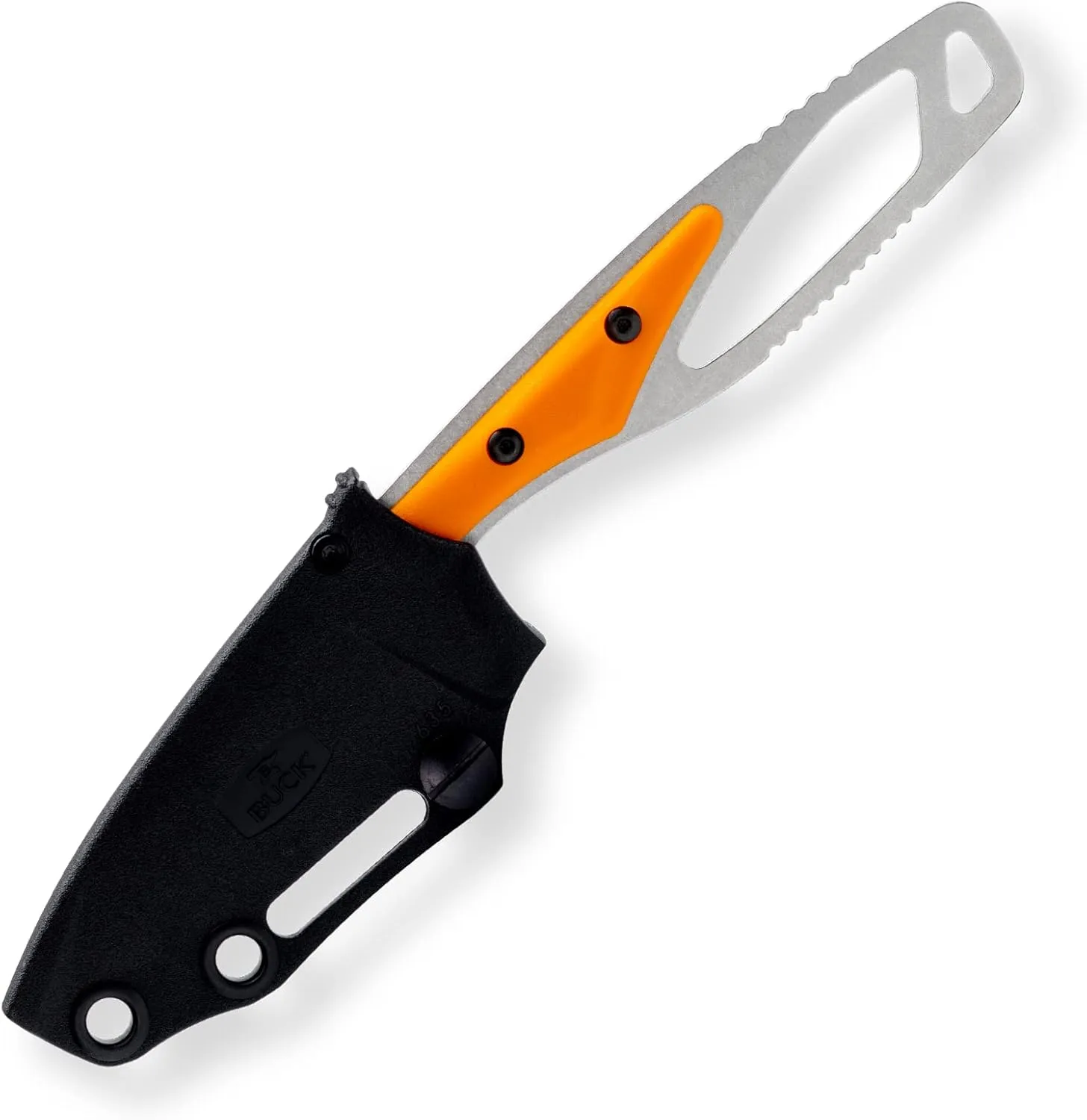 Buck Knives 635 Paklite Cape Select Fixed Blade Hunting Knife, 2 3/4" 420HC Steel Blade, Fiberglass Handle, with Sheath
