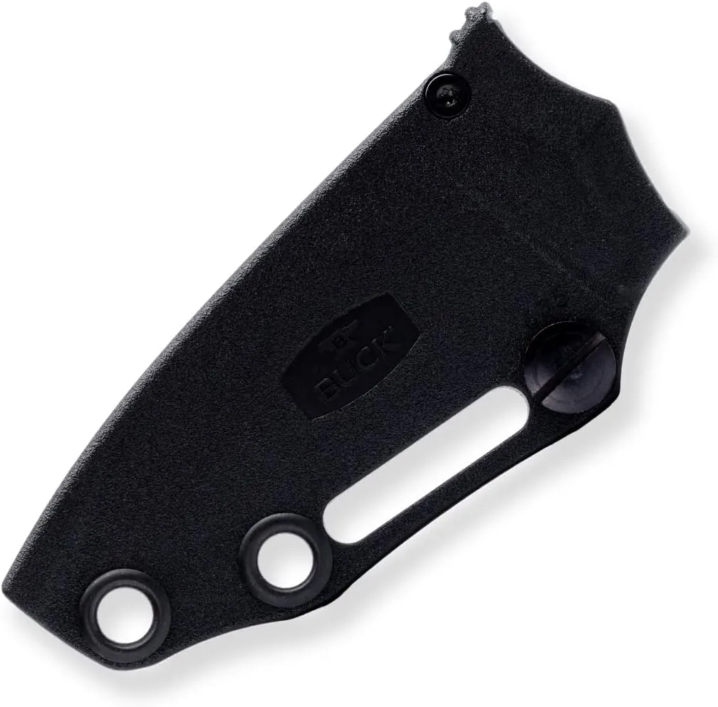 Buck Knives 635 Paklite Cape Select Fixed Blade Hunting Knife, 2 3/4" 420HC Steel Blade, Fiberglass Handle, with Sheath