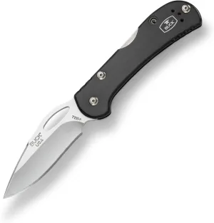Buck Knives 726 Mini SpitFire Folding Lock Back Pocket Knife with Removable Stainless Steel Pocket Clip, 420HC Blade
