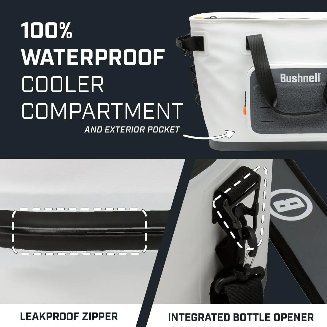 Bushnell Soft Coolers | Insulated Portable Ice Chest The Best Bag Cooler for Beach, Drinks, Beverages, Travel, Camping, Picnic, Leak-Proof with Waterproof Zipper