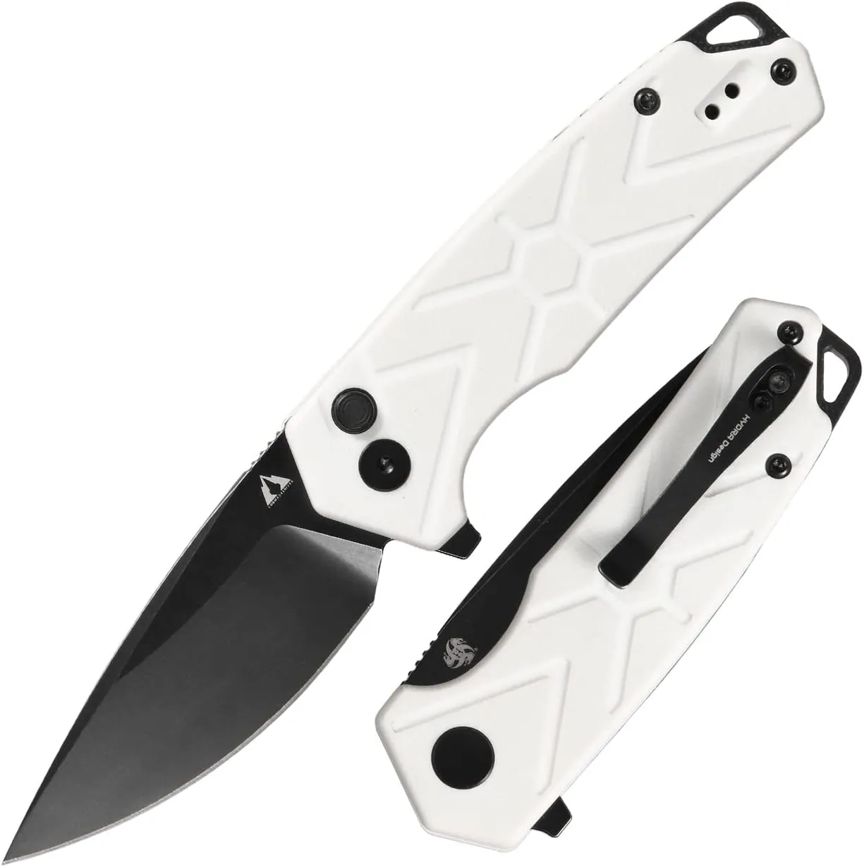 Button Lock TNB CMB-14B Pocket Folding Knife G10 Handle 14C28N Steel EDC Knife with Pocket Clip for Men Women