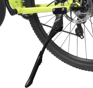BV Bike Kickstand - Mountain Bike Kick Stand for 24-29" Bicycles - Adjustable Length, Non-Slip Sole, Aluminum Alloy Material - Bicycle Kickstand
