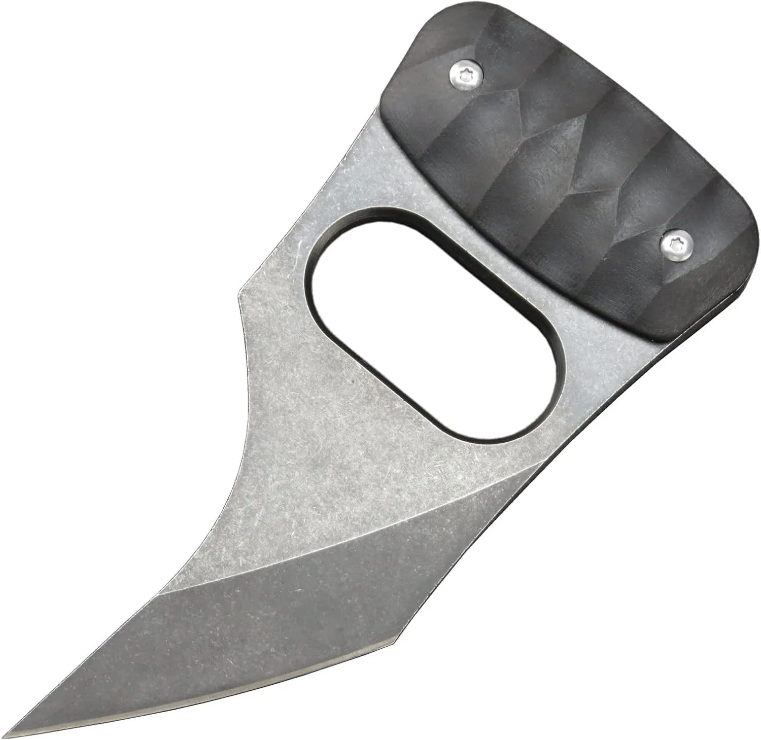 C1113 Fixed Blade Knife D2 Steel G10 Handle Outdoor Claw Teeth Knife for Outdoor Camping EDC Tools with Kydex Sheaths(Black)…