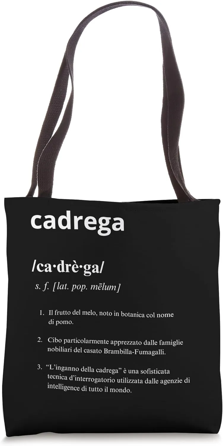 Cadrega Definition Fun Tote Bag
