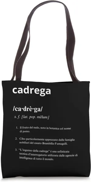 Cadrega Definition Fun Tote Bag