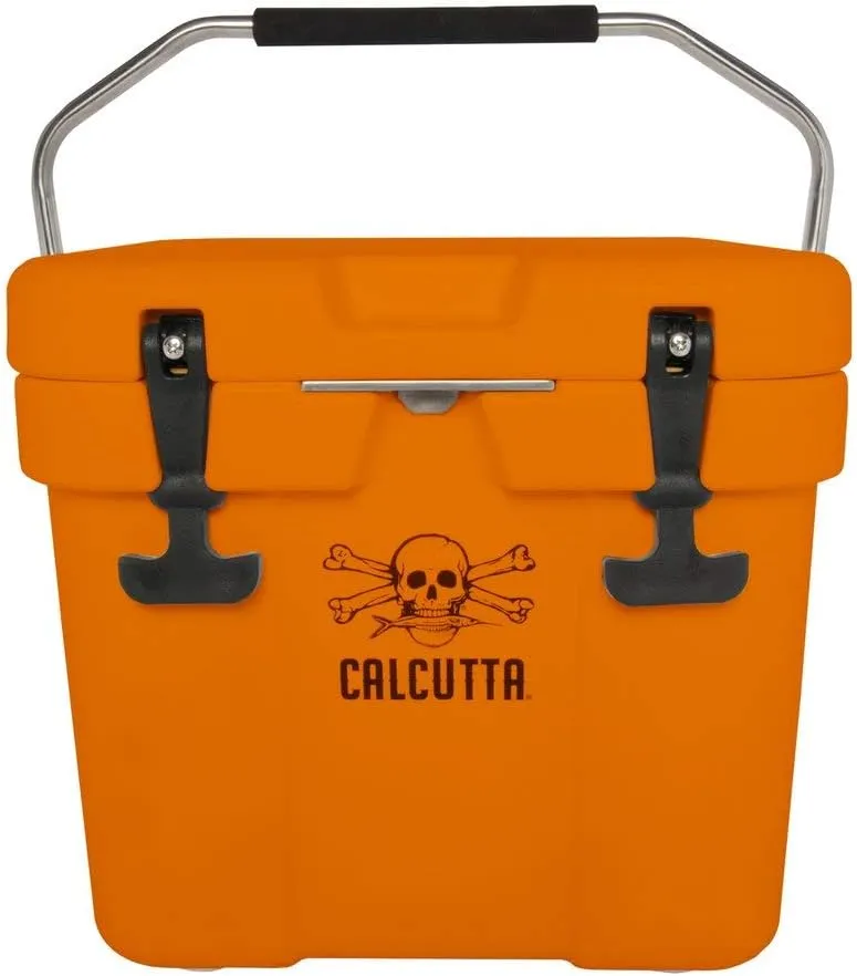 Calcutta Hard Cooler | Insulated Outdoor Ice Chest Keeps Ice for 5 Days | Portable Cooler for Fishing, Boating and Camping | Travel Drink Cooler with a Drain Plug | 11L