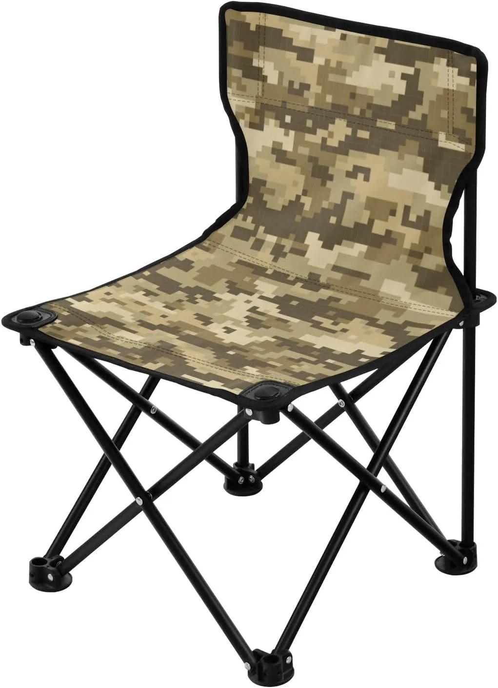 Camo Compact Camping Chairs for Adults Ultra-Lightweight Backpack Chairs for Adults Includes Carry Bag Hiking Chairs Backpacking Ultralight for Outdoor Indoor