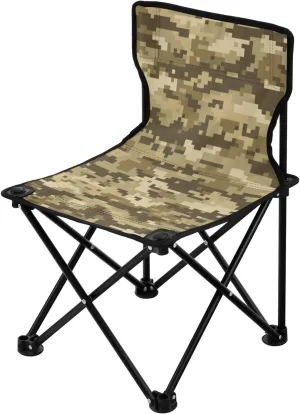 Camo Compact Camping Chairs for Adults Ultra-Lightweight Backpack Chairs for Adults Includes Carry Bag Hiking Chairs Backpacking Ultralight for Outdoor Indoor