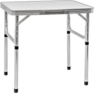 Camp Table Aluminum Portable Folding Camp Table with Carry Handle - Picnic Table Camp Table Plegable Camping Camping Table