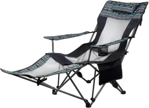 Camping Chair Folding Chairs Lawn Chairs Leisure Outdoor Camping Chair Folding Chair Recliner Chair Portable Lunch Break Wild Sports Folding Chair Camp Chair Moon Chair (Color : A)
