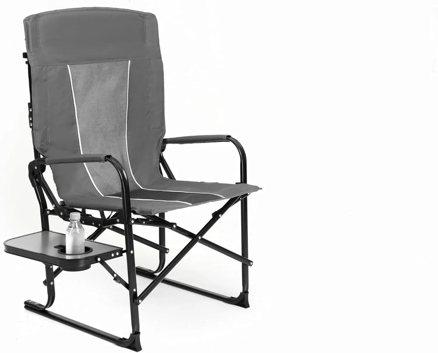 Camping Directors Chair, Heavy Duty,Oversized Portable Folding Chair with Side Table, Pocket for Beach, Fishing,Trip,Picnic,Lawn