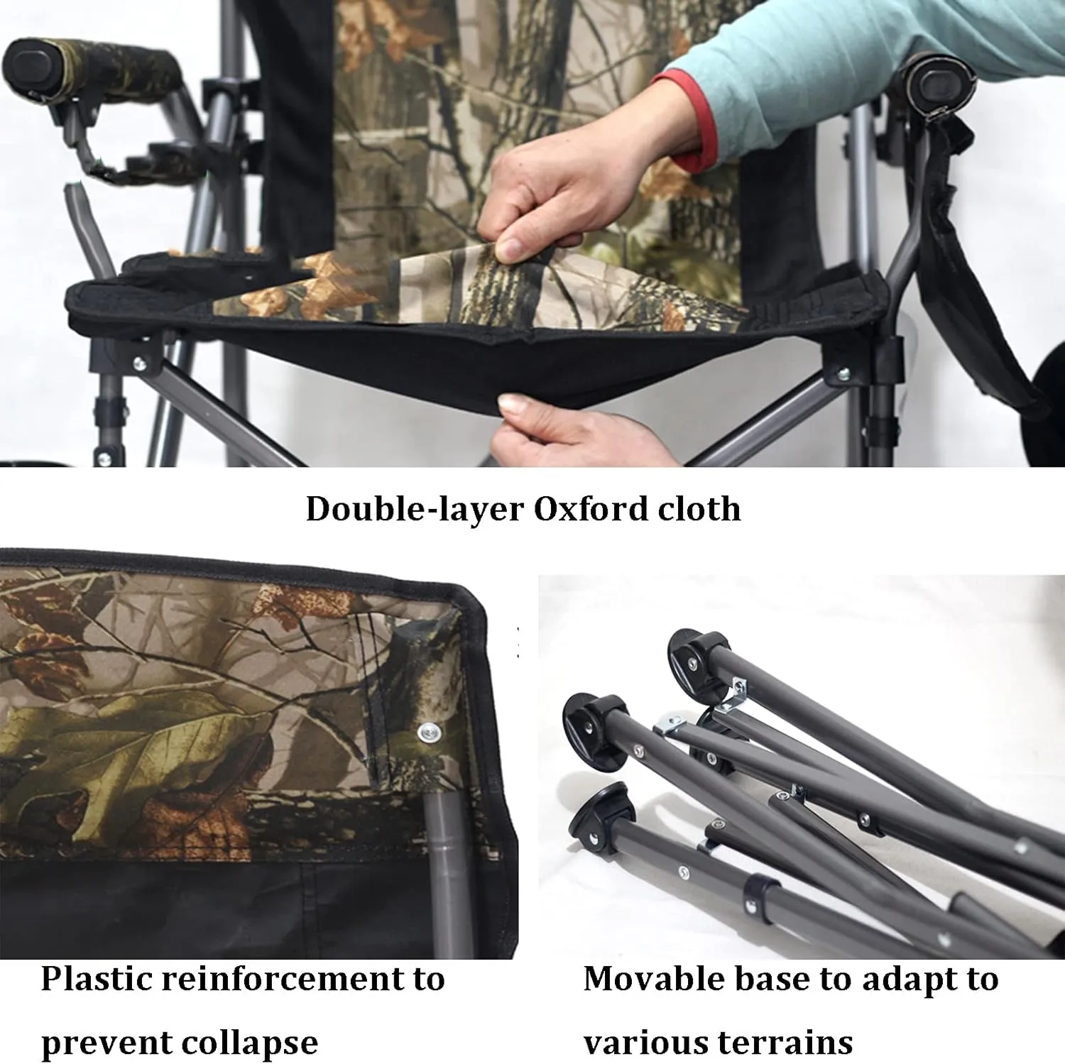Camping Table Chairs Outdoor Aluminum Alloy Folding and Chair Set, Used for Self-Driving Trip Barbecue Beach Picnic Table, Easy to Carry